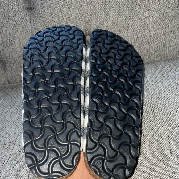 New Arizona Plaid Shearling Birkenstock Sandals women size 37 - Picture 9 of 10